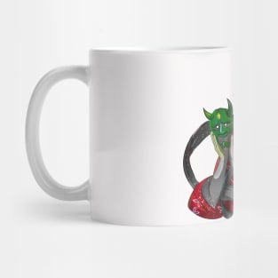 Floral Zombie Girl Gisha Mug